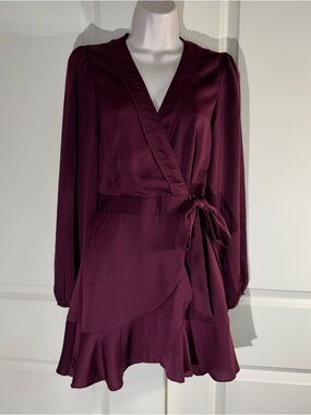 chinese dress ladies Farida Red Lace Maxi Dress - US 10